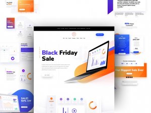 Software Landing Page Layout