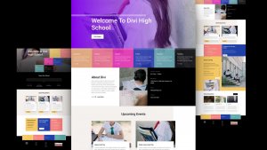 Divi High School Layout Pack Featured Image